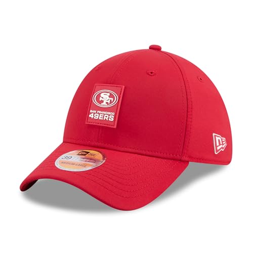 New Era Mens Scarlet San Francisco 49ers 2025 Sideline 39THIRTY Flex Hat