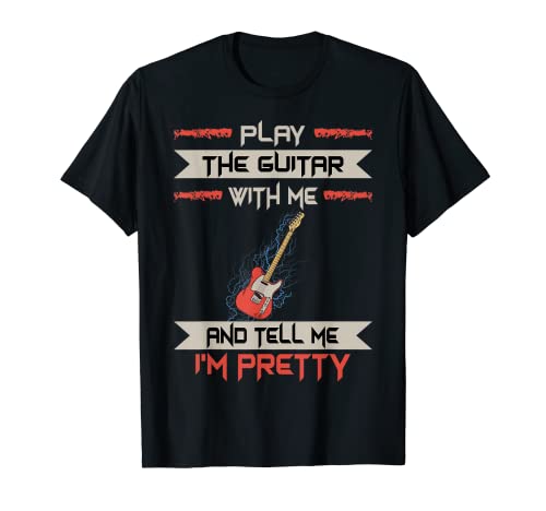 Rock And Roll Toca la Guitarra Conmigo Rock n Roll Camiseta