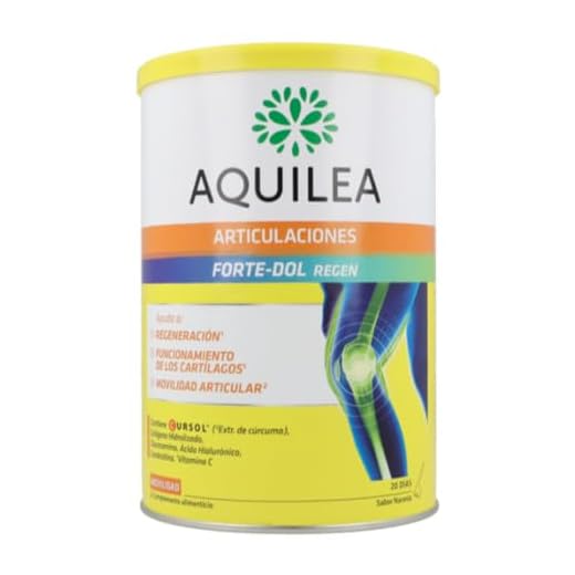 Aquilea Articulaciones Forte-Dol 280 g de polvo (Naranja)