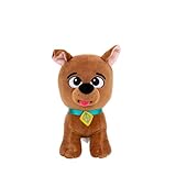 Jazwares Warner Bros. 8-Inch Scooby-Doo Plush - Super-Soft and Huggable Plush Toy - Official Licensed Plush - for All Ages