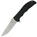 Kershaw Volt II Pocket Knife (3650) 3.2” 8Cr13MoV Steel Blade with Bead-Blasted Finish; Black Glass-Filled Nylon Handle with Diamond Pattern Texture, SpeedSafe Assisted Open, Reversible Clip, 3.3 oz