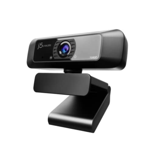 Image of USB HD Webcam with 360 Rotation j5 Create (JVCU90)