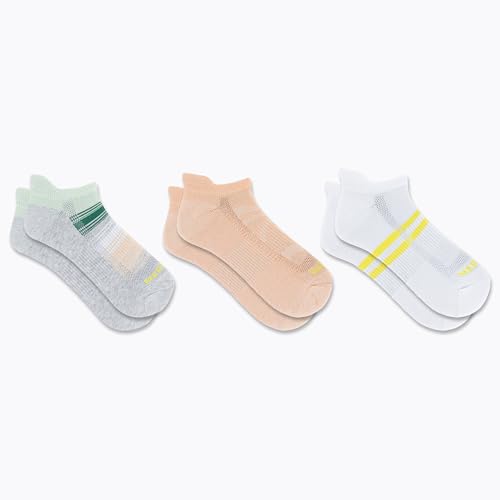 Image of Merrell Unisex Adult Cushioned Low Cut Tab Socks (3-Pair)