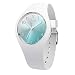 Produktbild Ice-Watch - ICE sunset Turquoise - Weiße Damenuhr mit Silikonarmband - 015745 (Small)