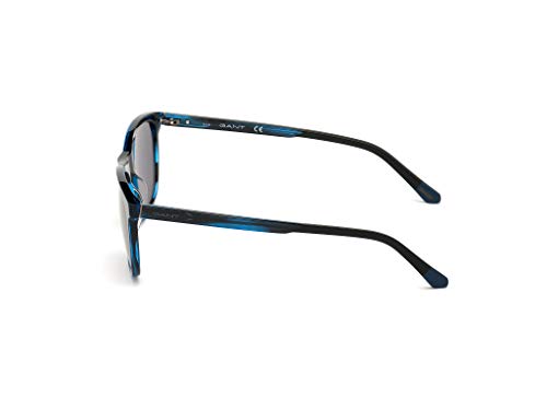 Gant Eyewear Ga7126, Occhiali Uomo, Corno Blu, 57