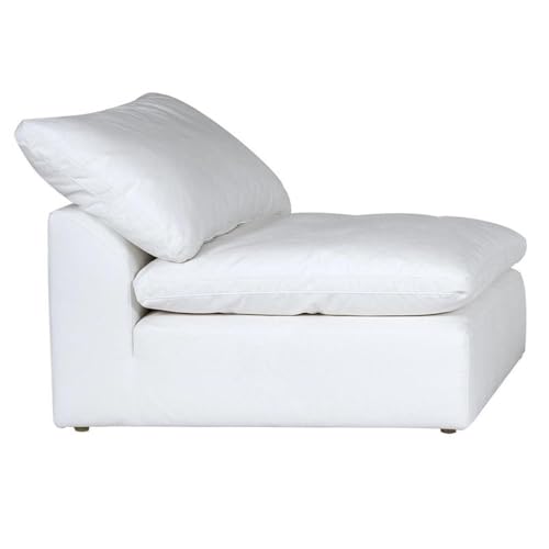 Sillón Plegable Tela Blanco miniatura 4