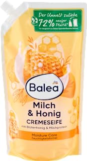 Milk & Honey Refill Pack 850 ml – DM Germany – Compatible con balea – Jabón cremoso Leche & Miel Recarga 850 ml