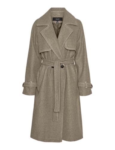 Manteau long femme VERO MODA Vmpopmiley ideal pour le bureau et les sorties