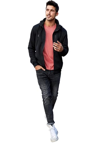 Image of fanideaz Men's Cotton Hooded Sweatshirt with Zip