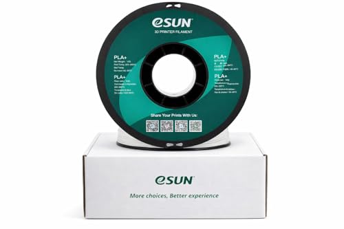 Image of eSun PLA+ 1.75mm 3D Printer Filament Normal White