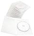 Produktbild 10 Bedruckbare Mini-DVD Rohlinge 8cm DVD-R 1,4 GB Inkjet Printable weiß in Mini DVD Hüllen farblos