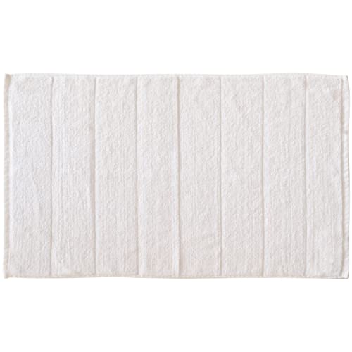 Jogo Toalhas de Banho com 5 peças de 500g/m² Fio Penteado de Algodão PREMIUM - Carré Branco