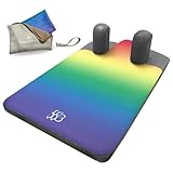 Professional Pilates Reformer Mat - Quick Dry Pilates Mat Non Slip Pilates Towel, Pilates Reformer Equipment. Premium Pilates Equipment and Accessories by HavoBody (Pride & Pastel)
