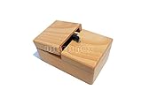 Wooden Useless Box Most Useless Machine - USELESS BOX