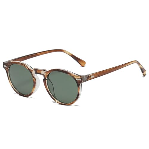 Lunettes de soleil rondes protection UV400 totale contre les rayons du soleil