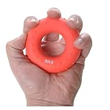 Yijian O-Form-Handgreifer-Grip Silikon-Ring Hand-Widerstand-Band-Finger-Stretcher-Übung for Unterarm Handgelenk Training Carpal Hand Expander (Color : Orange)