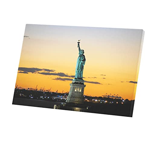 Tableau Statue de la Liberté New York Toile Imprimée 61x40cm