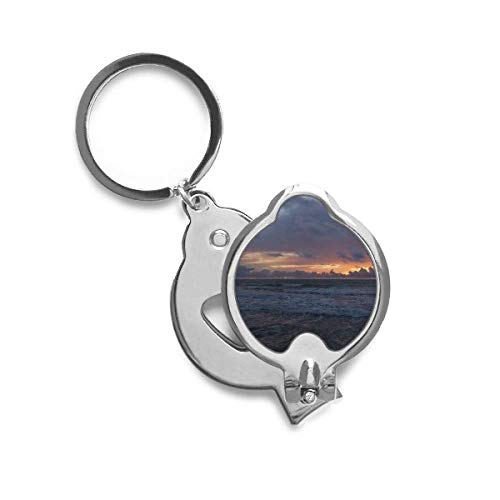Coupe-ongles de voyage décor océan pour vos rituels beauté