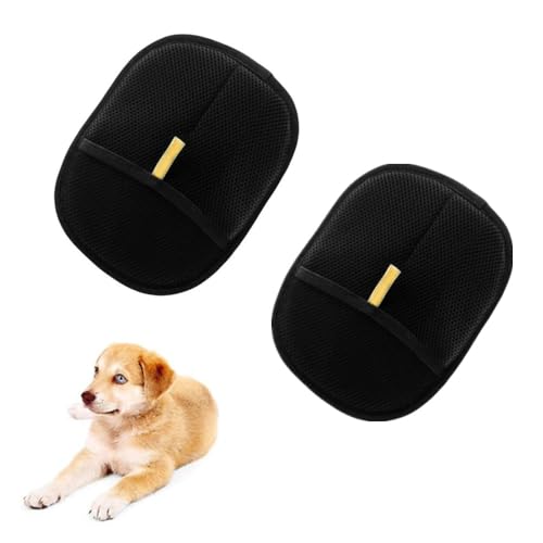 2 guantes para eliminar el pelo de los animales, antiestático y reutilizable, guantes para la eliminación estática de los pelis de animales reutilizables para masajear perros y gatos de largo y corto