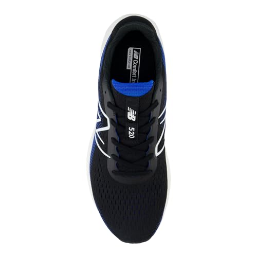 Image of New Balance Mens 520v8, Blue Oasis /Black /White, 9.5 X-Wide