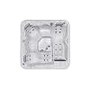Bueno Spa Boston 5 - Person 42 - Jet Hot Tub,Sterling Silver, Gray - Image 4