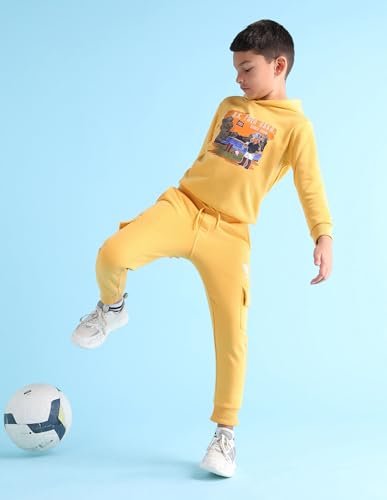 Image of Regular fit Boys Cotton Track Pants