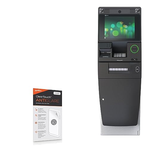 BoxWave Screen Protector Compatible with NCR SelfServ 21 - ClearTouch Anti-Glare (2-Pack), Anti-Fingerprint Matte Film Skin