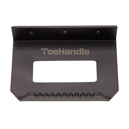 Foot Operated Touchless Door Handle (Black Steel)
