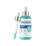 Tricovit Forte Drops - Follicle Stimulating Hair Serum - Hair Growth Serum with Saw Palmetto, Pumpkin Seed & Capsaicin - Dry Scalp Treatment to Regulate Sebum & Prevent Thinning (3 Fl oz)