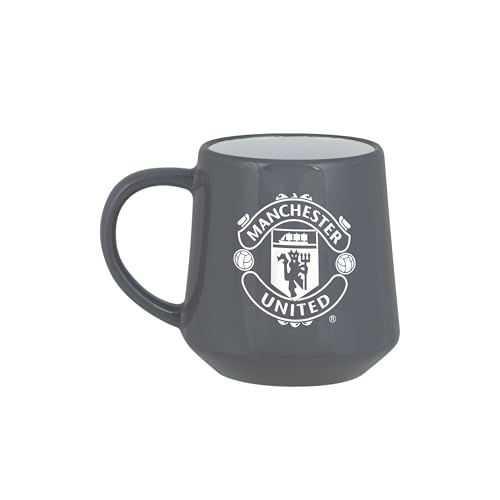 FOCO Officially Licensed Manchester United FC Grey Large Base Mug