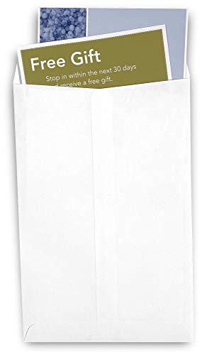 500 Guardian White Catalog Mailing Envelopes (6” X 9”) – Adhesive Flap Self Seal Envelopes For Mailing Catalogs, Booklets, Brochures, & More –Security Envelopes W/ 24 Lb. Paper – White Envelopes #TOP3