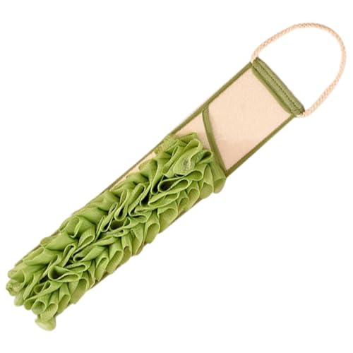 OATIPHO Portable Double Sided Back Exfoliating Bath Towel Body Scrubber for Shower Cleansing Cloth for Back Neck and Shoulders Safe Material for Gentle Exfoliation Present for Friends