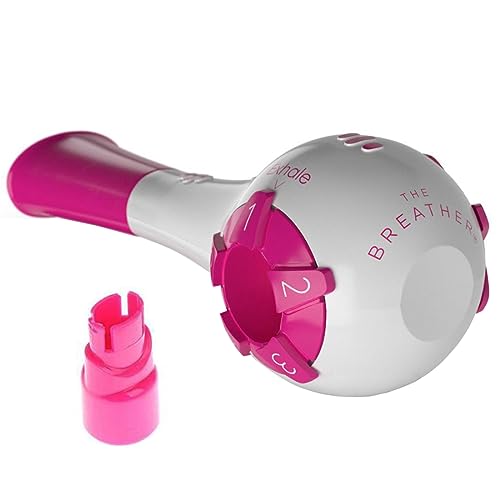 MDYNI Dispositivo de entrenamiento muscular respiratorio, dispositivo de ejercicio de respiración de mano para recuperación de pulmones para tratamiento de respiración