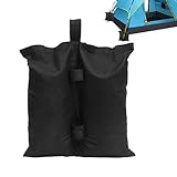 Mayor estabilidad para tiendas de campaña: al proporcionar una base estable fiable contra vientos fuertes, la bolsa de peso proporciona una mayor seguridad para actividades al aire libre. Llénalo con arena o tierra para estabilizar tu tienda de campaña y garantizar experiencias de campamento sin preocupaciones