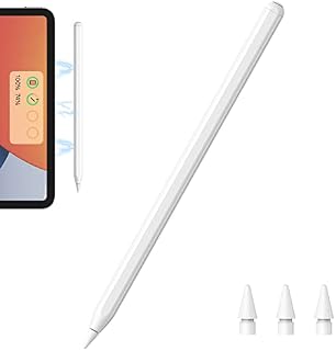 Stylus Pen for ipad with Magnetic Charge wireless, Tilting Detection,Palm Rejection Compatible with iPad Pro 12.9" 3/4/5th Gen , iPad Pro 11" 1/2/3rd Gen, iPad Air 10.9 " 4/5th Gen, iPad mini 6th