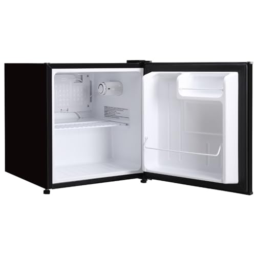 Image of Magic Chef 1.7-cu. ft. Mini Fridge in Black, Small Compact All Refrigerator with No Freezer for Bedroom, Apartment, Dorm Room, Office