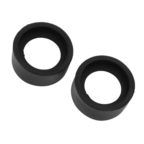 Generic Gumowe Osłony Okularu o średnicy 36 Mm do Mikroskopu Stereoskopowego, Redukująca Uderzenia Osłona Okularu do Mikroskopu Stereoskopowego 32-36 Mm, para Osłon Okularów Ochrony Oczu (Kątownik
