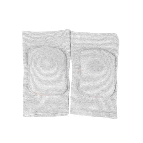 DECHOUS Rodillera de Esponja Gruesa para Ejercicio y Gimnasio, Soporte Antideslizante Almohadilla Protectora, Talla L Gris, Adecuado para Entrenamiento, Tenis y Deportes de Alto Impacto