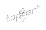 Ventilart: Rückschlagventil TOPRAN 111 298 Ventil, Unterdruckpumpe