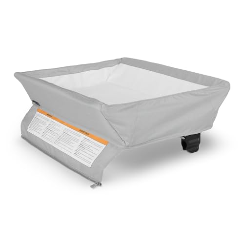 Image of UPPAbaby Remi Changing Station/Wipeable Surface/Simple Attachment and Storage/Stella (Grey Brushed Mélange)