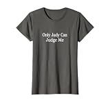 Only Judy Can Judge Me - T-Shirt, Women, Asphalt Grey, X-Small