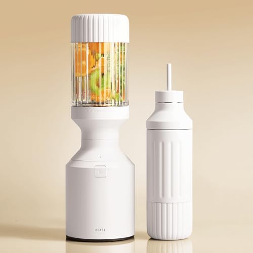 Beast-Blender-Tonal-Kitchen-Countertop-Design-Blend-Smoothies-and-Shakes-Dressings-Sauces-Dips-Stainless-Steel-Bottle-Straw-Cap-and-Straws-Included-1000W-Cloud-White
