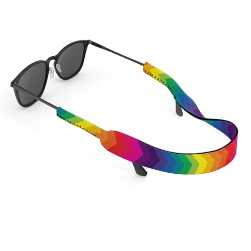 Image of WIRESTER Fashion Eyeglasses Strap, Floating Sunglass Holder Strap, Safety Flexible Neoprene Eyewear Retainer for Men Women