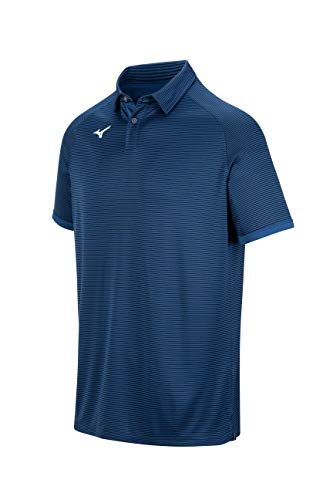 Listado y reviews de Americana azul marino los más recomendados. 23 Mizuno 530079.5151.06.L Playera Tipo Polo Scout Para Hombres, Azul Marino, L