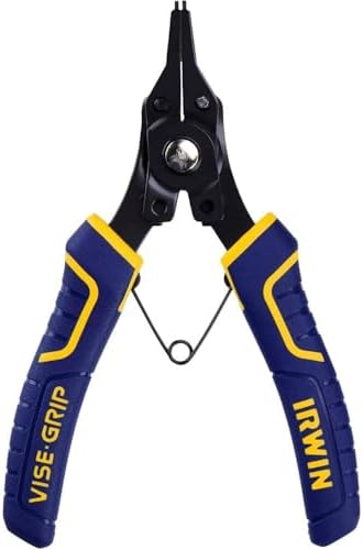 IRWIN Vise-Grip Convertible Snap Ring Pliers, 6-1/2-Inch (2078900)