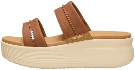 HEYDUDE Women's Austin Slide Classic Platform Sandal | EVA Footbe...