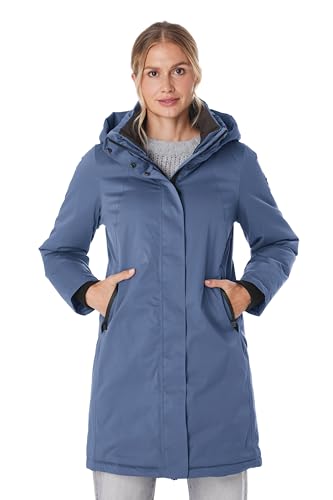 G.I.G.A. DX Damen Funktionsparka/Parka mit abzippbarer Kapuze GW 93 WMN PRK, stahlblau, 40, 44387-000