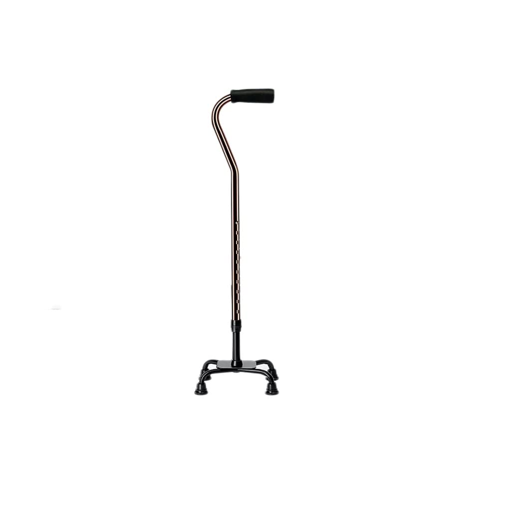 GCX- Muletas for Ancianos, bastón Ligero Antideslizante, bastón, Ayuda for Caminar for Ancianos, Esquina de Cuatro Patas Firma