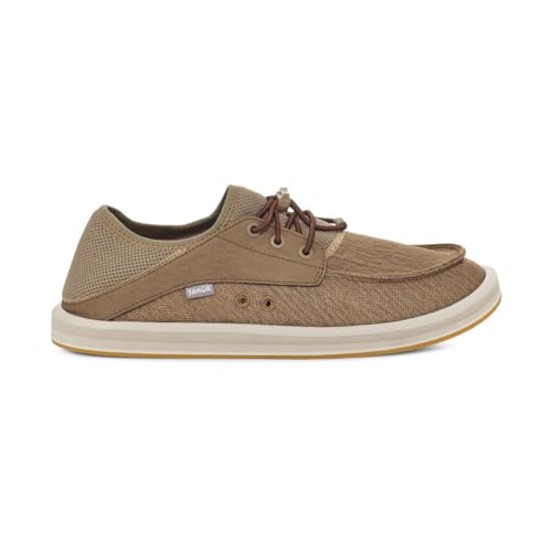 Sanuk 1132530-KHA-08 Men's Boatie St Khaki 8