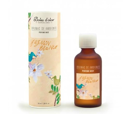 Boles d'Olor | Bruma | Jazmin Blanco | Fragancia Duradera | Ambientador de Hogar | 50ml